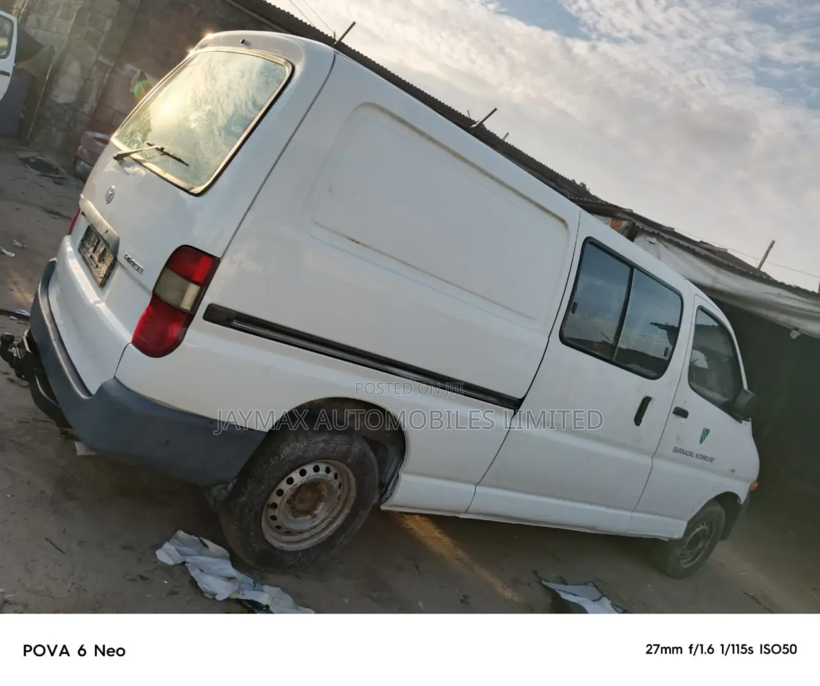 Toyota HiAce 2007 White