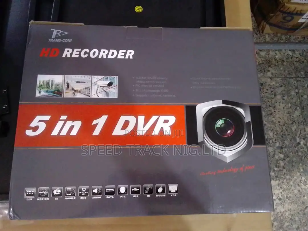 8ch Trans-Com HD Recorder 5 in 1 DVR