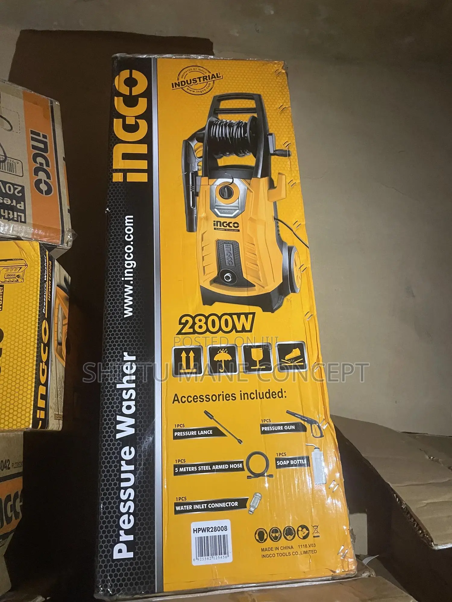 Pressure Washer Machine 2800 Watt