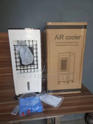 Photo - 8L, Digital Air Cooler, 4 Ice Packs, Remote Control Display