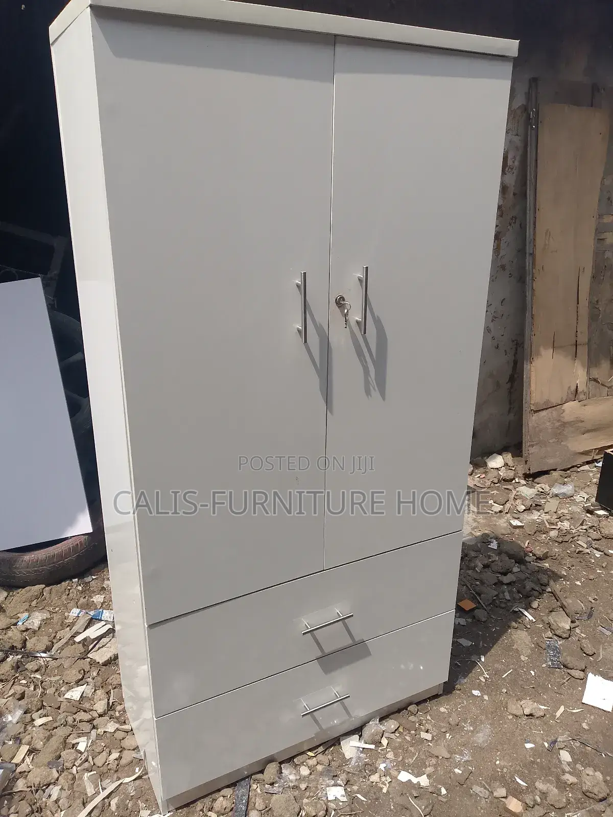 6ft X 3ft Wardrobe (Off- White Color)