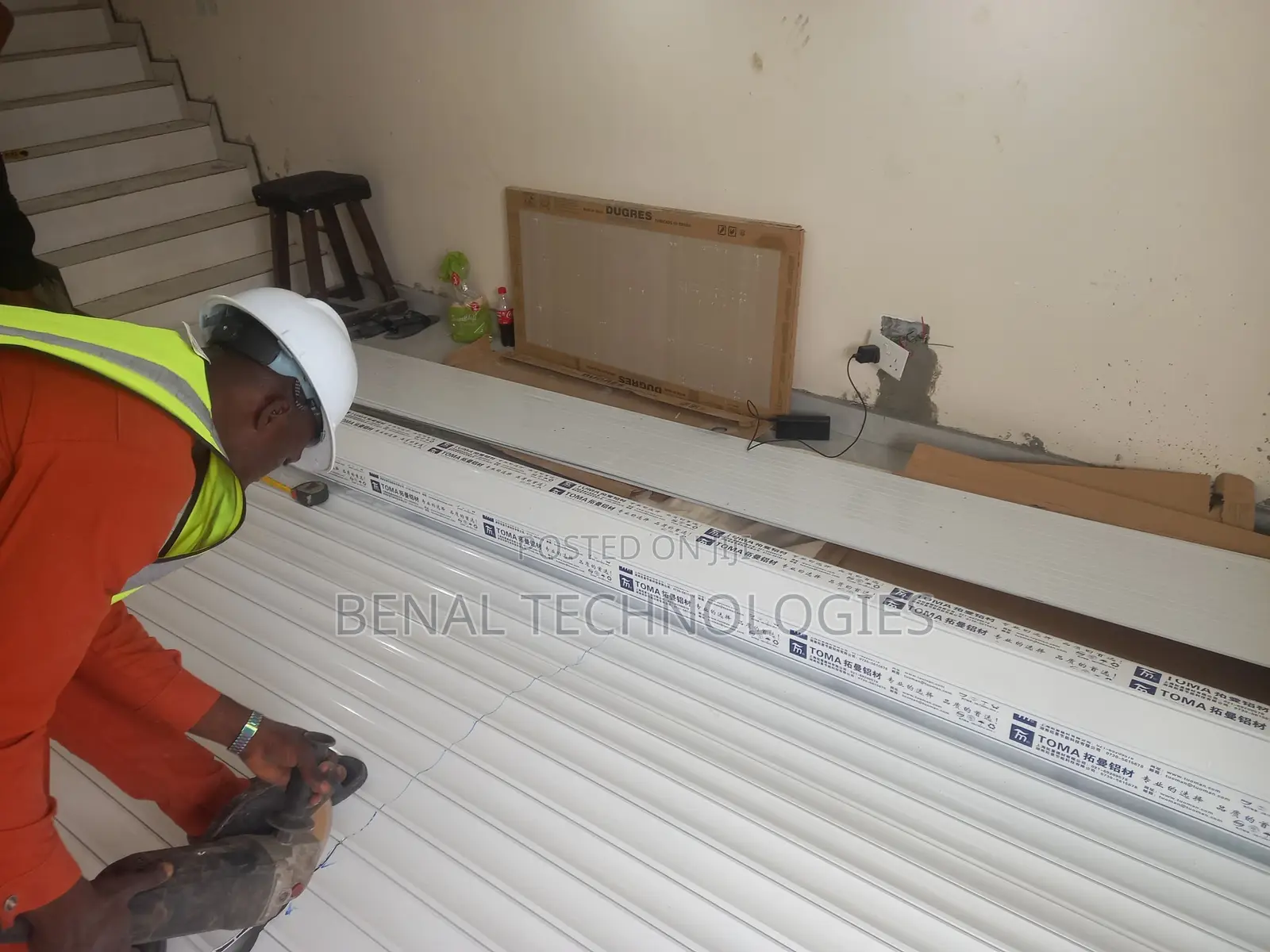 Roll-Up Garage Doors With Electric Drive