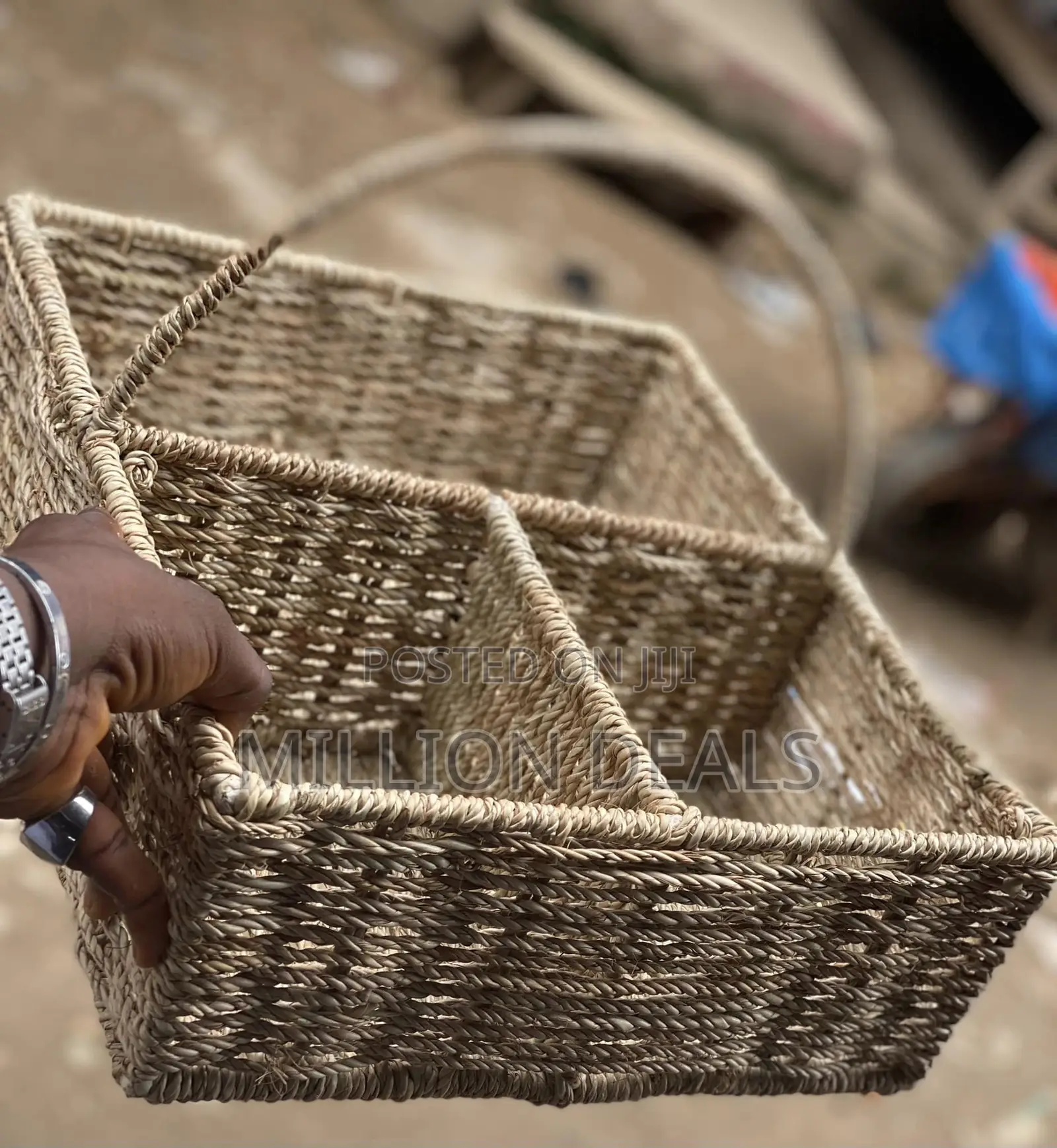 3 in 1 Cool Rattan Hamper Gift Basket