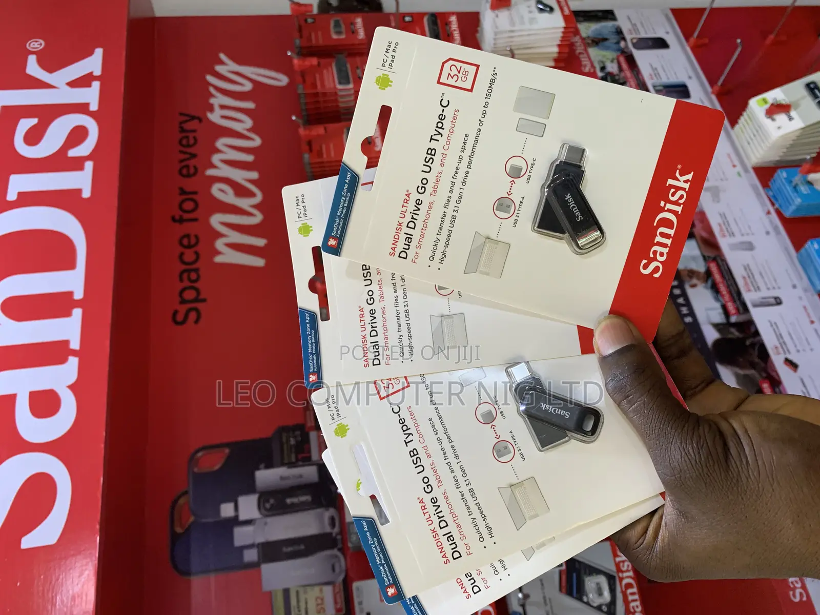 Sandisk Ultra Dual Drive Go Usb Type-CTM - 32gb (Black)