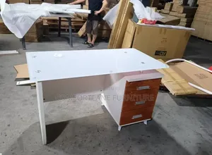 4ft Office Table With Drawers