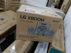 Sleek LG Xboom Bluetooth Home Audio Speaker System(Lk72b)