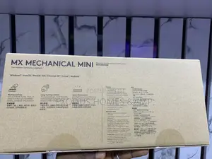 Logitech MX Mechanical Mini Wireless Illuminated Keyboard.