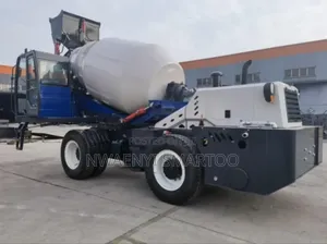 3cubic Mobile Concrete Self Load Mixer