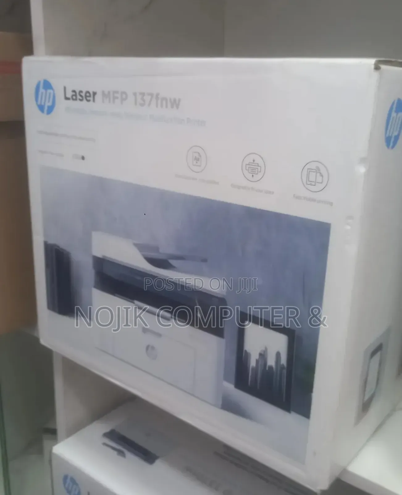 Hp Laserjet MFP 137fnw Monochrome Multi-Function Printer