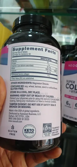 NEOCELL Super Collagen + Vitamin V And Biotin (360 Tablets)