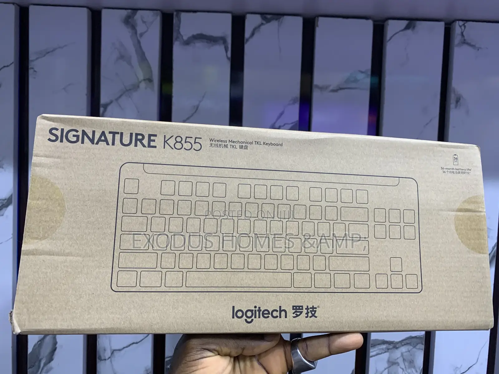 Logitech Signature Wireless Mechanical Keyboard.