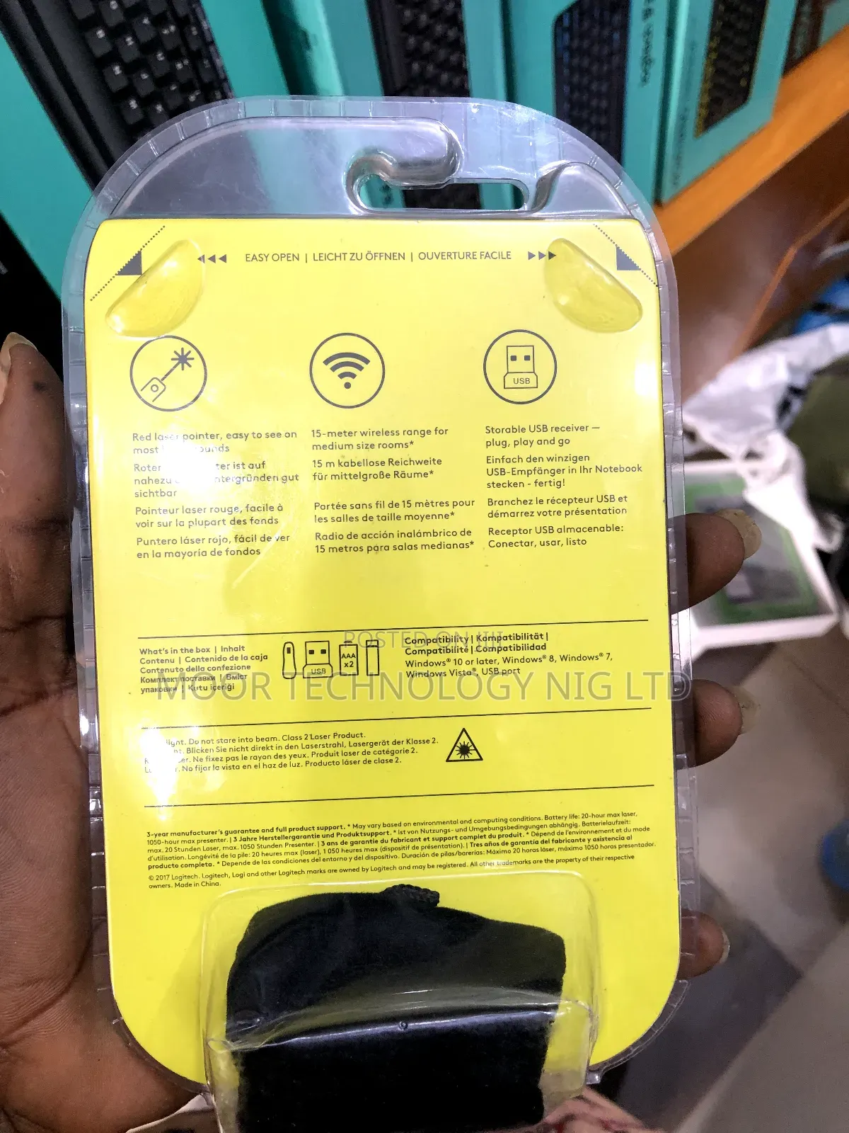 Logitech R400 Laser Presentation Remote