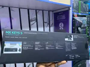 MX Keys S Logitech Wireless Keyboard.