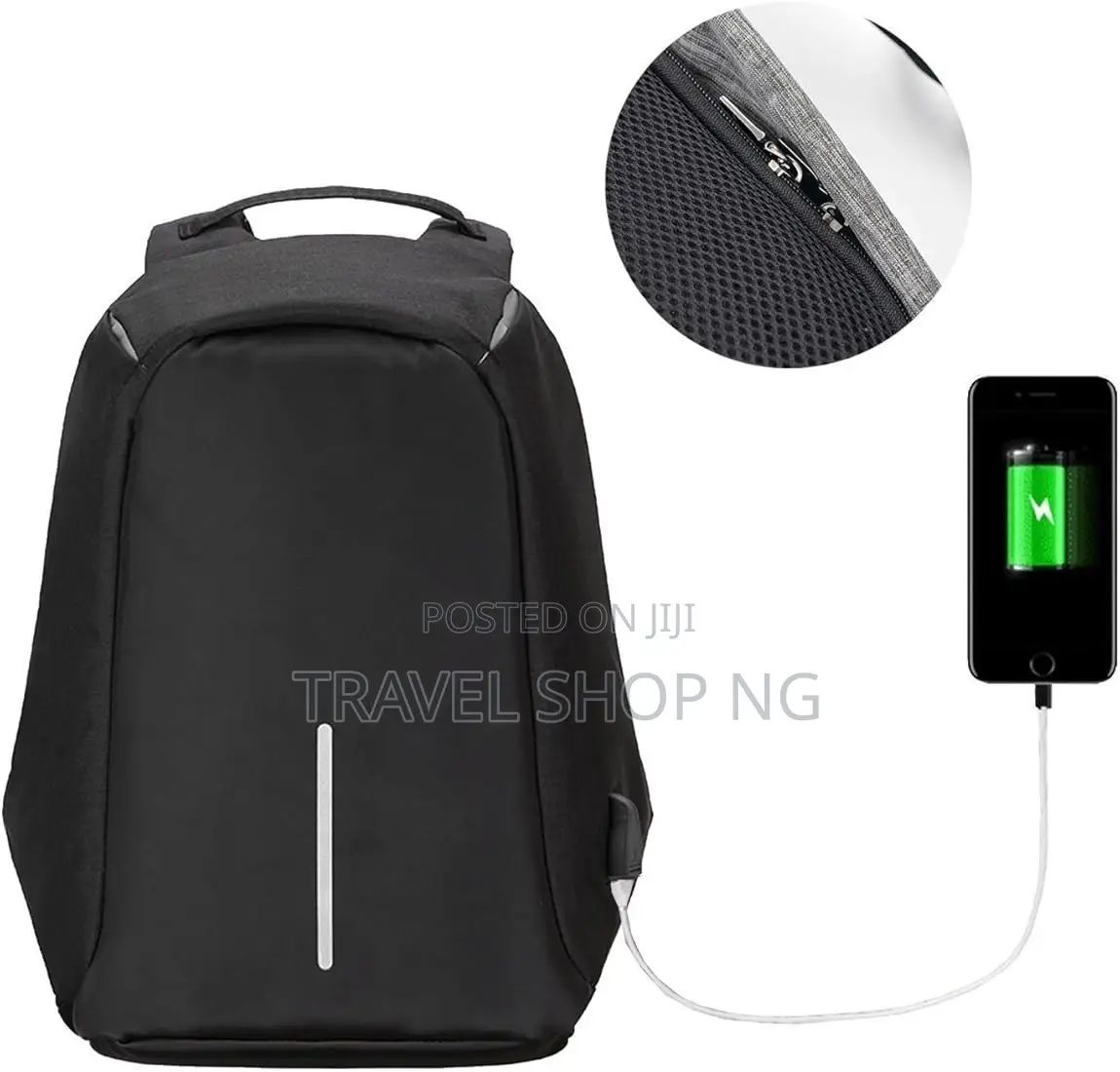 Anti-Theft Backpack | Hidden Zips Compartments