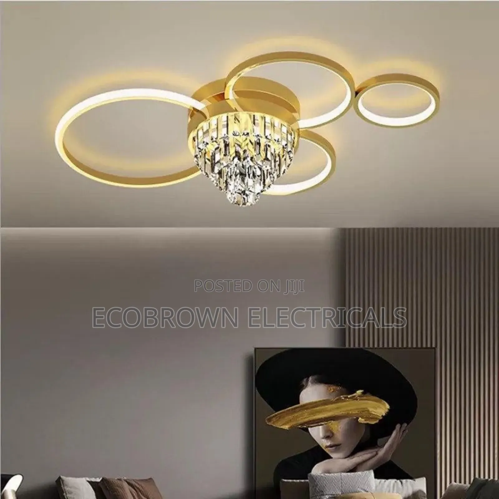 Ring Light Chandelier.