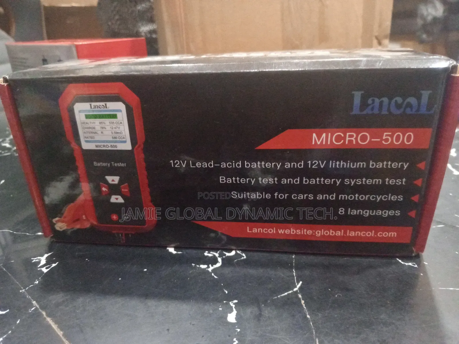 Micro-500 Battery Tester