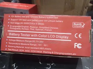 Micro-500 Battery Tester