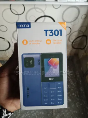 New Tecno T301 Black