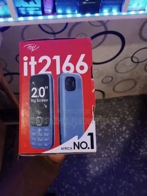 New Itel it2166 Black