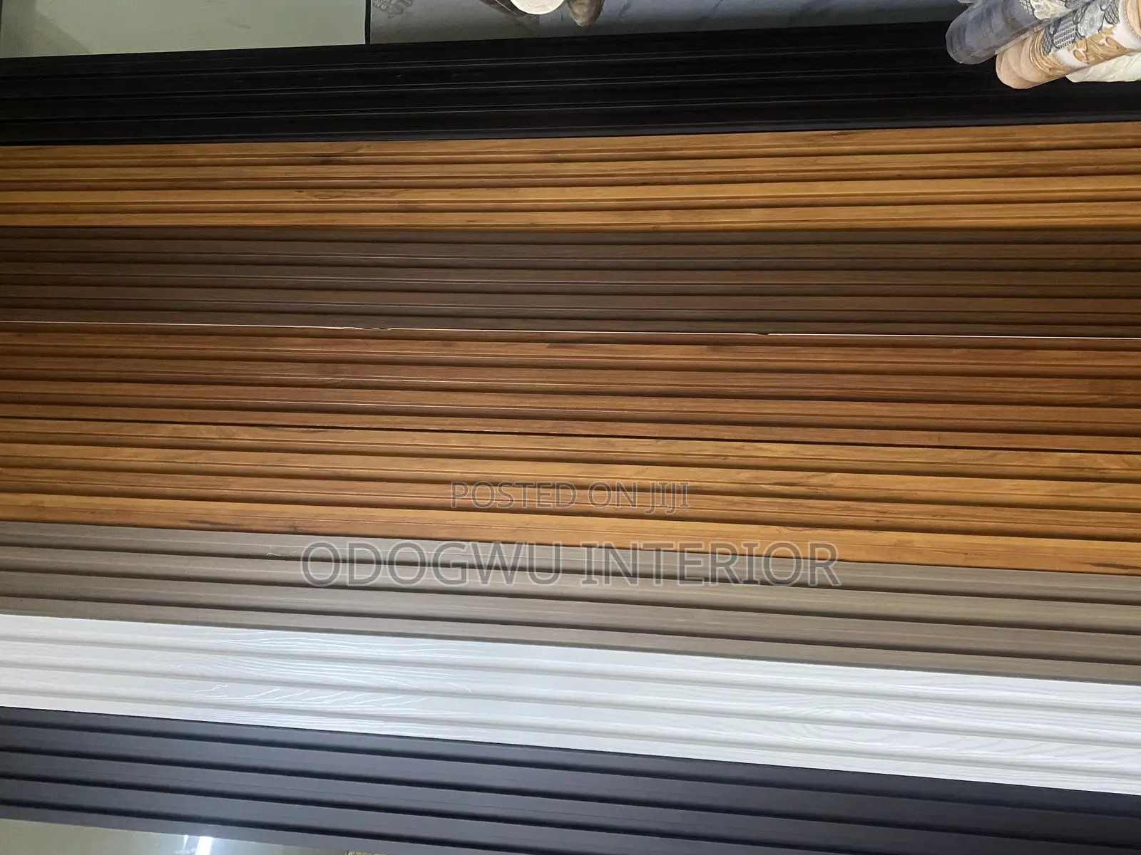 Fluted Pannel White Color