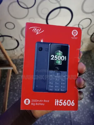 New Itel it5606 Black