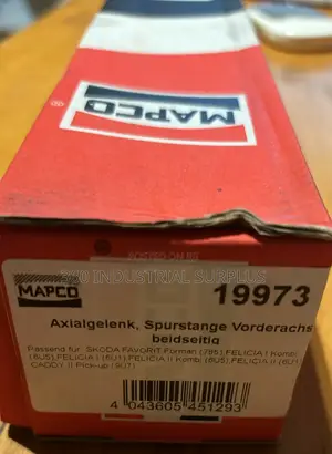 Genuine MAPCO 19973 Inner Tie Rod