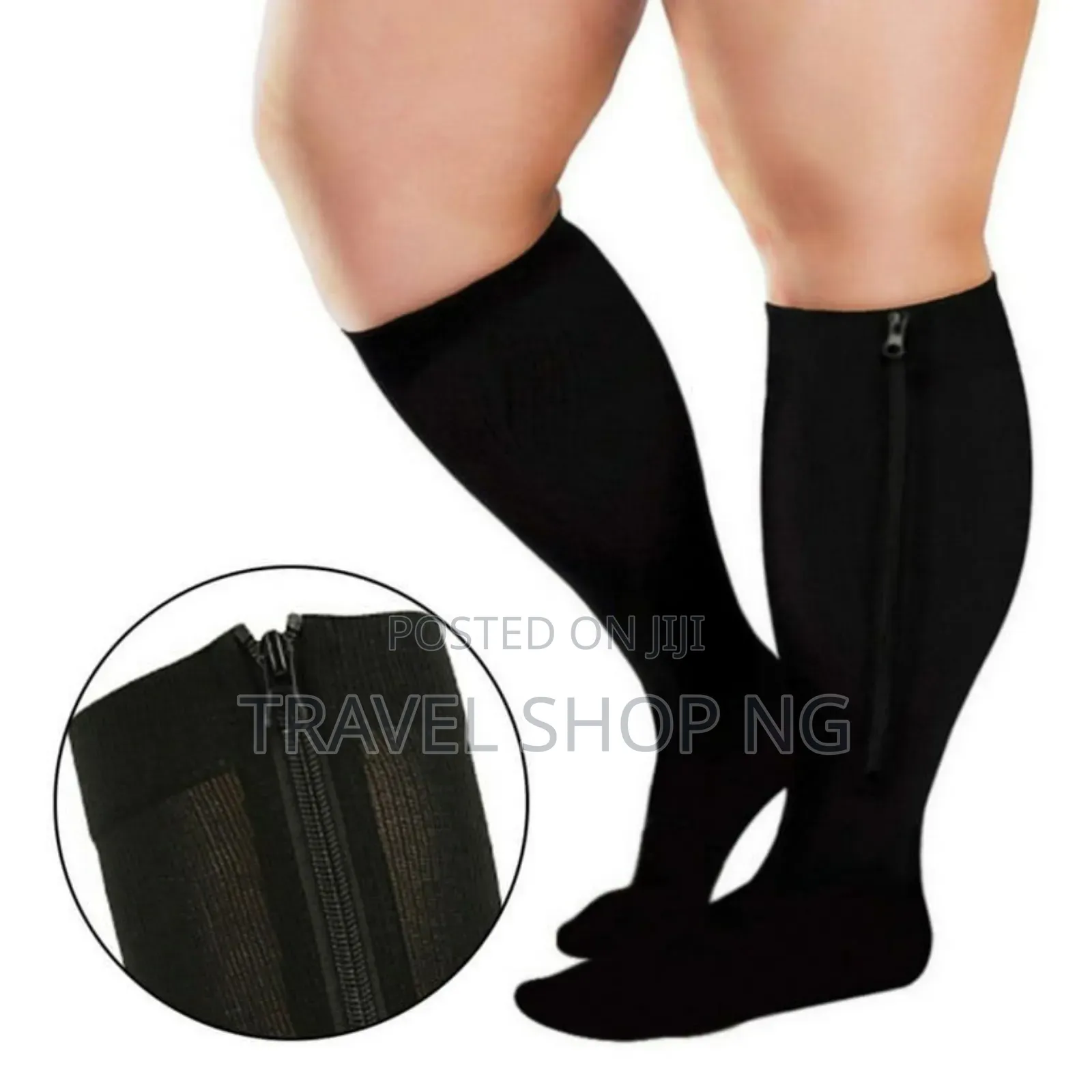 Zip Up Compression Socks