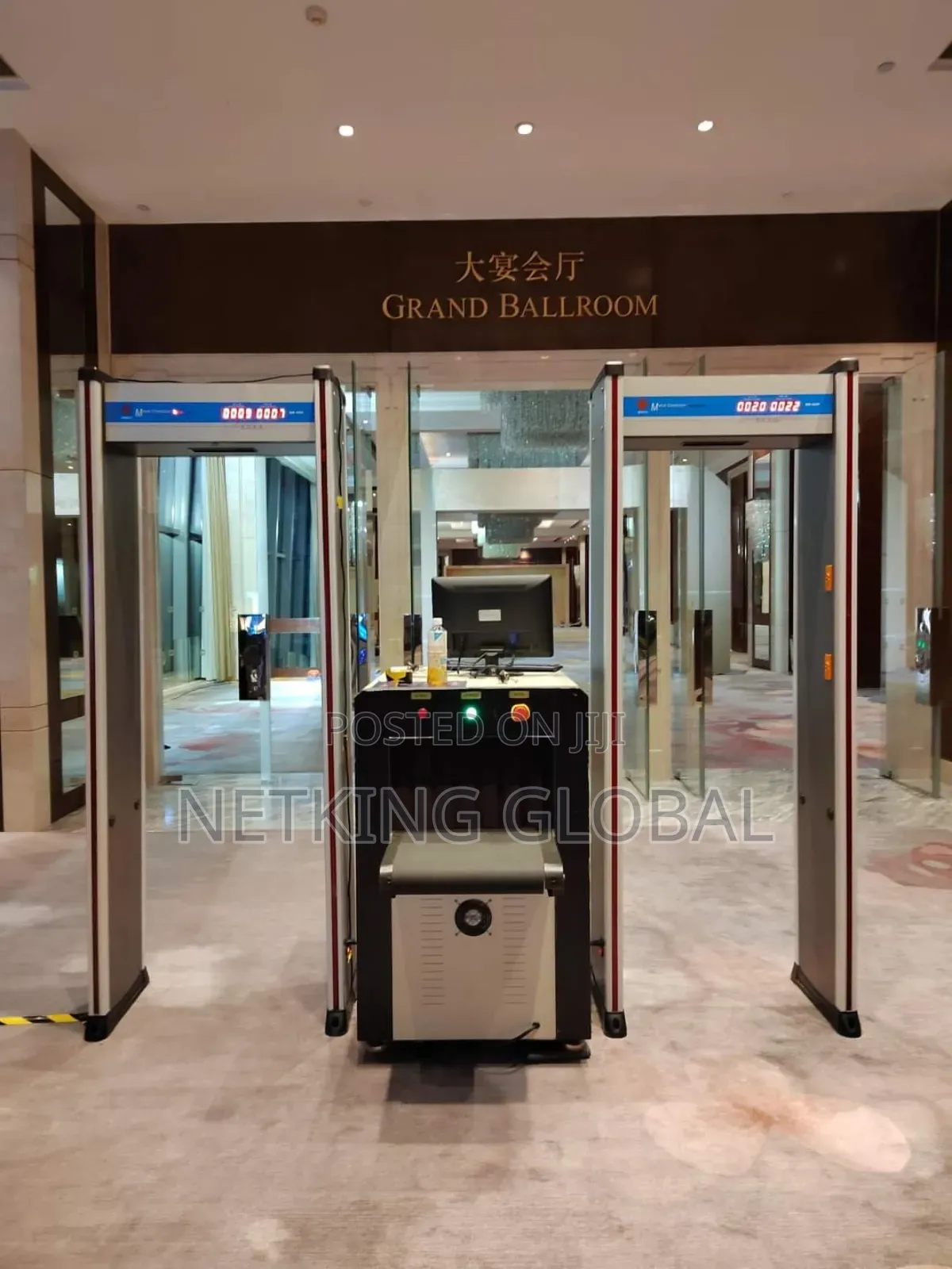 Walk-Through Metal Detector