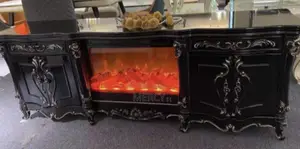 Royal Tv Stand With Fireplace