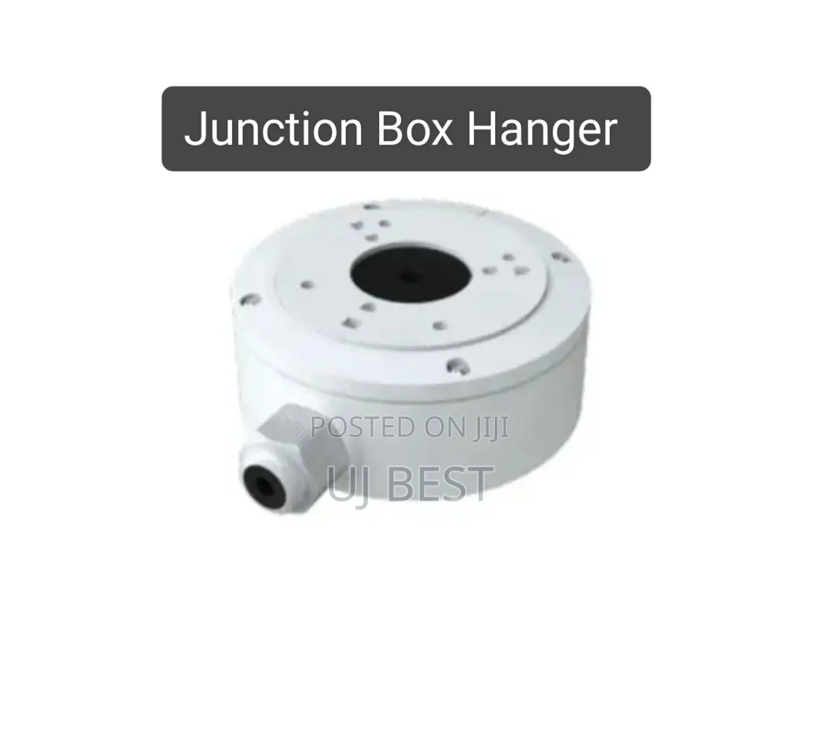 Junction Box Hanger For Paramont Series Cameras, White