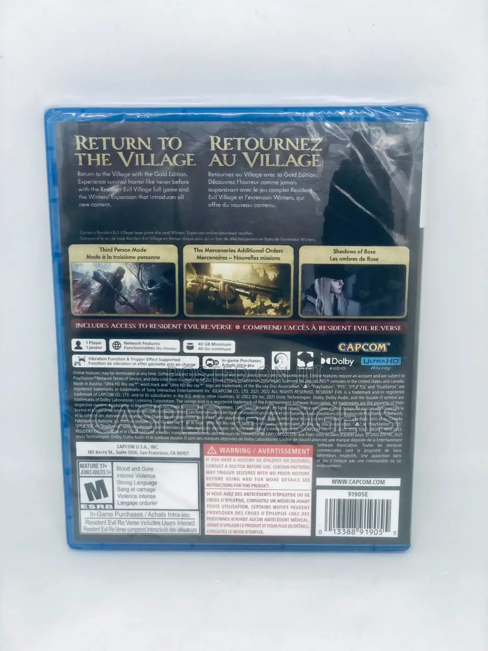Resident Evil Village for Ps5
