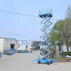 12 Meter Scissor Lift Self Propelled Electric Operator