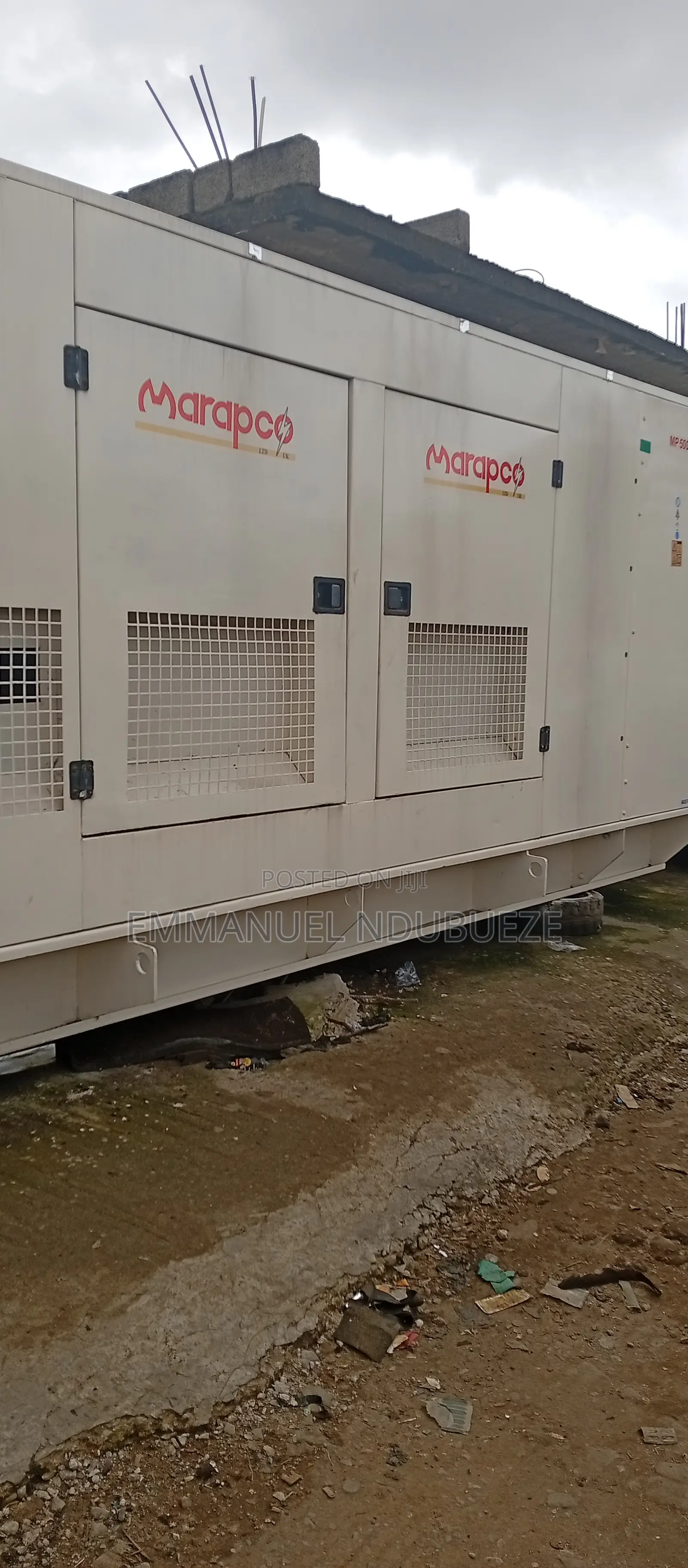 500kva Marapco Soundproof Generator