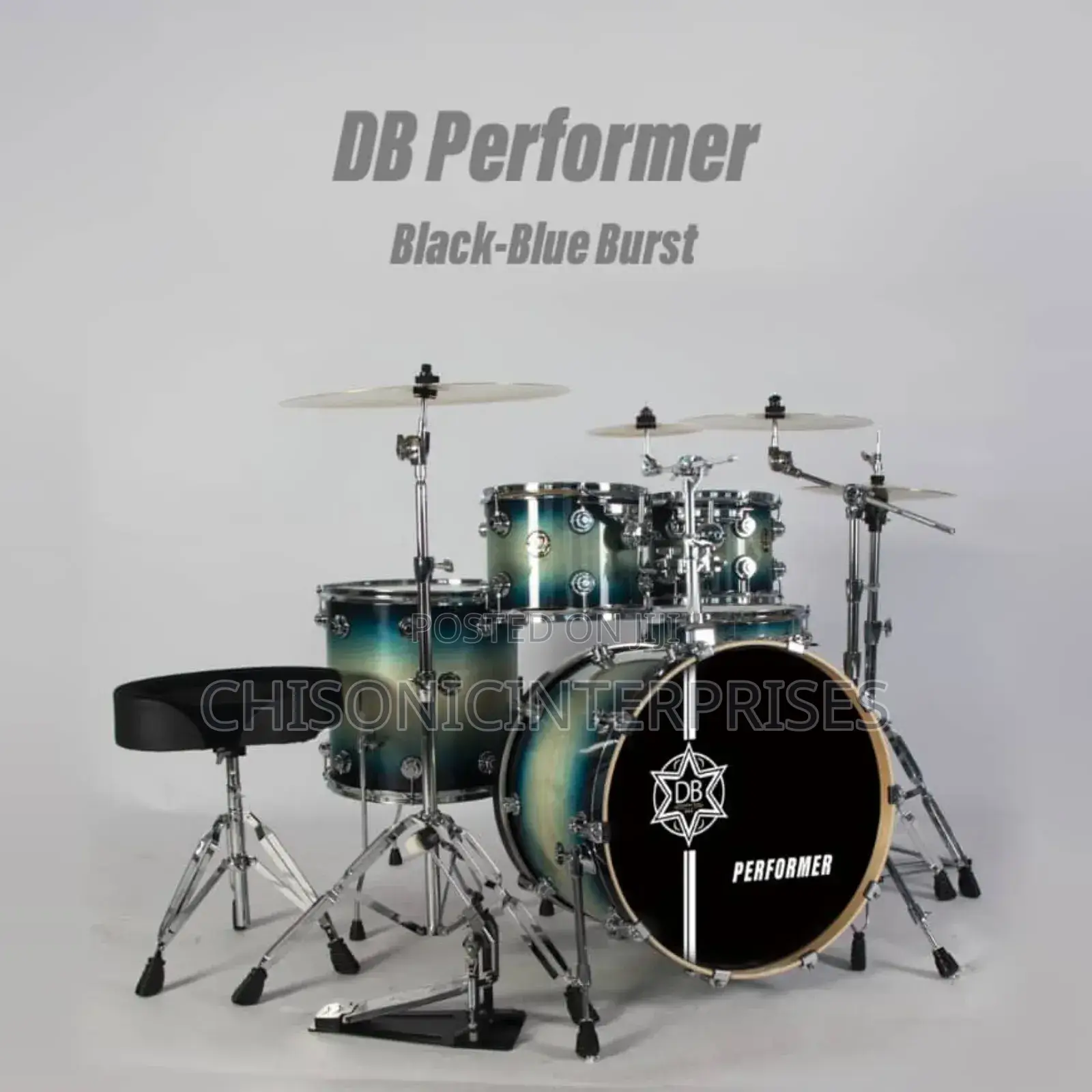 Db Performer Drum Set , 5 Piece's