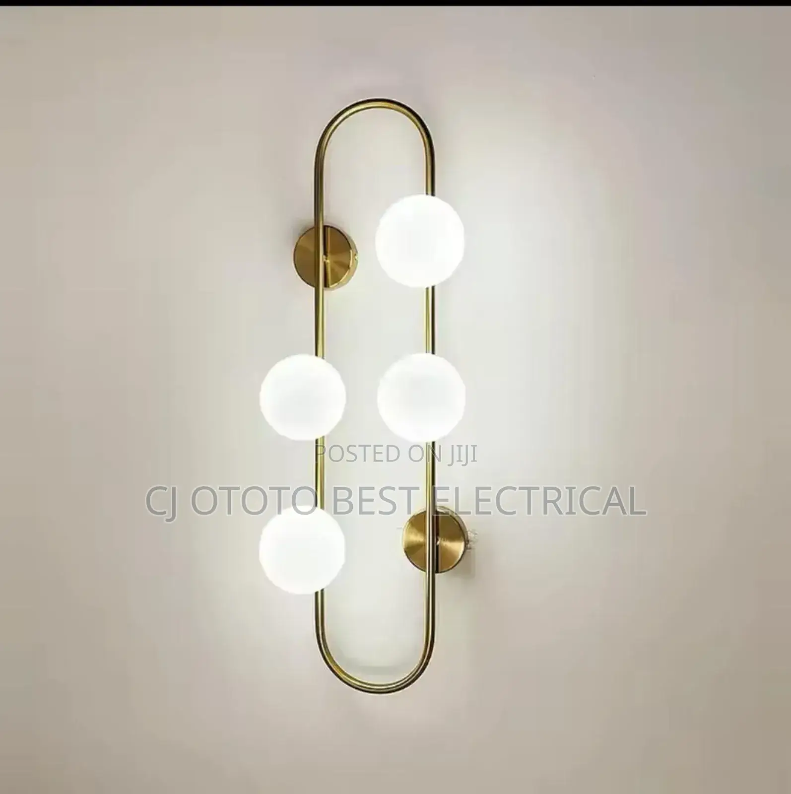 Massive Luxury Wall Bracket Light Black Gold Available.
