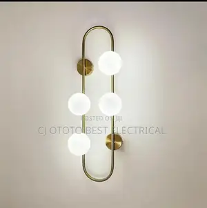 Massive Luxury Wall Bracket Light Black Gold Available.