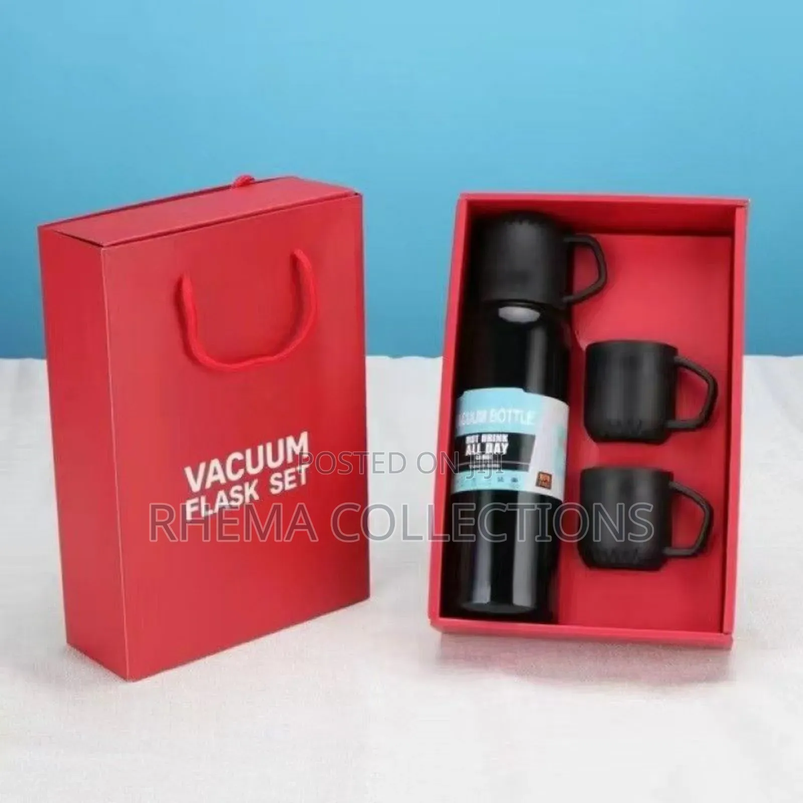 3in1 Vacuum Flask Set Gift Set