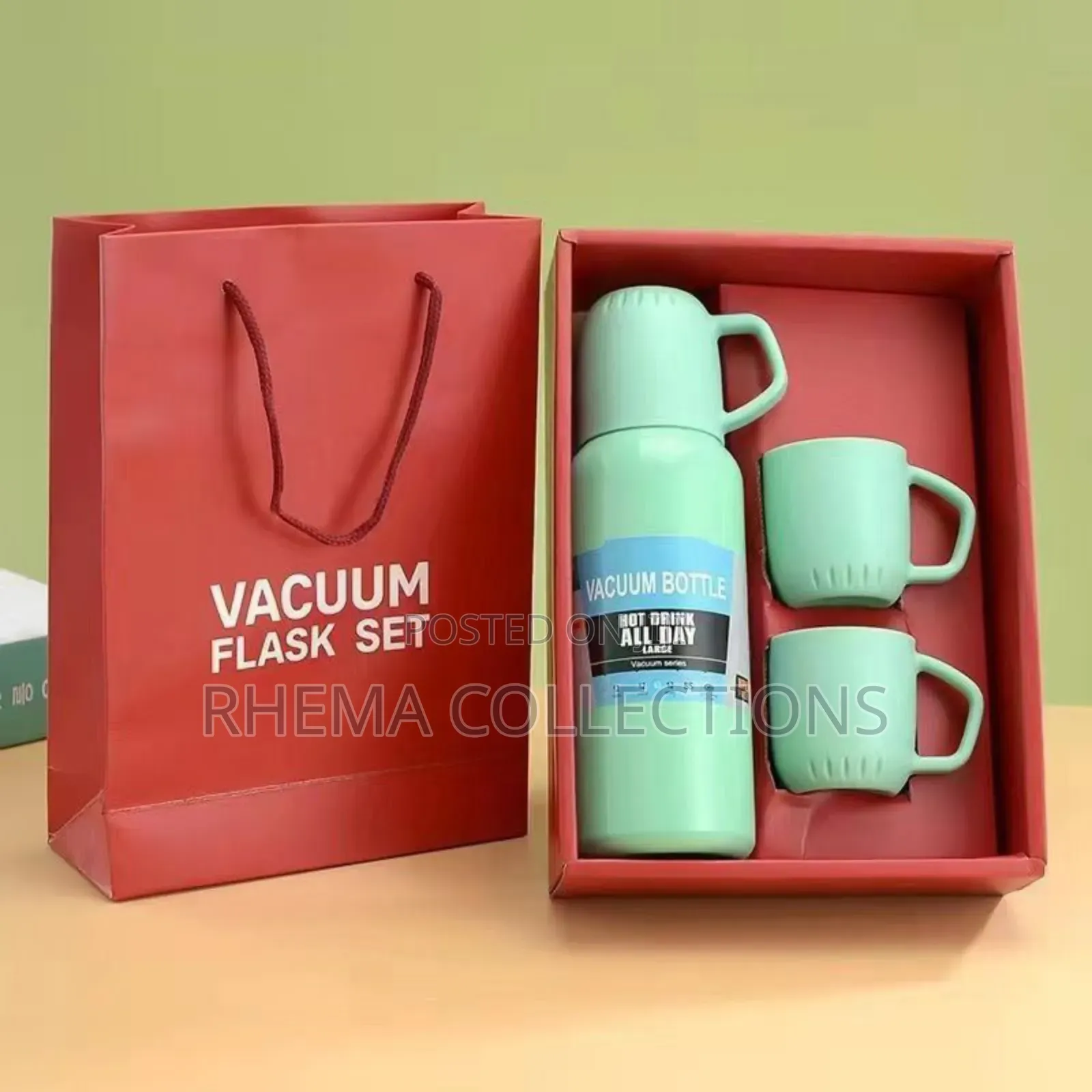 3in1 Vacuum Flask Set Gift Set