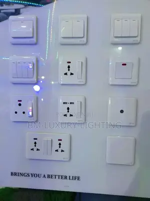LUXURY POWER BUTTON SWITCH 1 Gang - 4 Gang