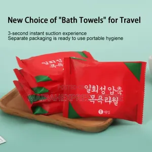 Disposable Compressed Thick Bath Towels Ba