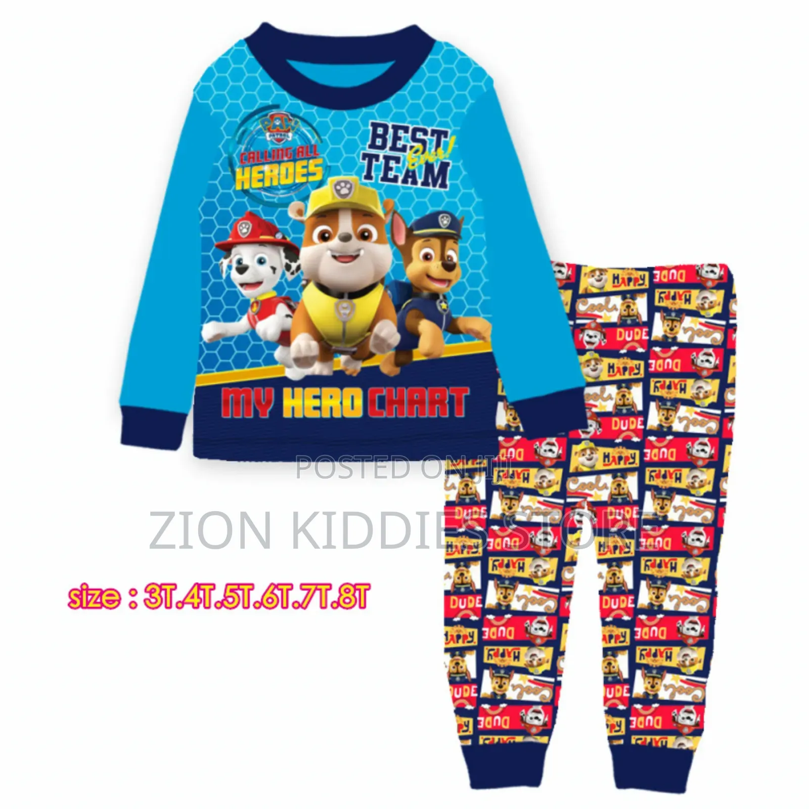 Cartoon Character Pyjamas