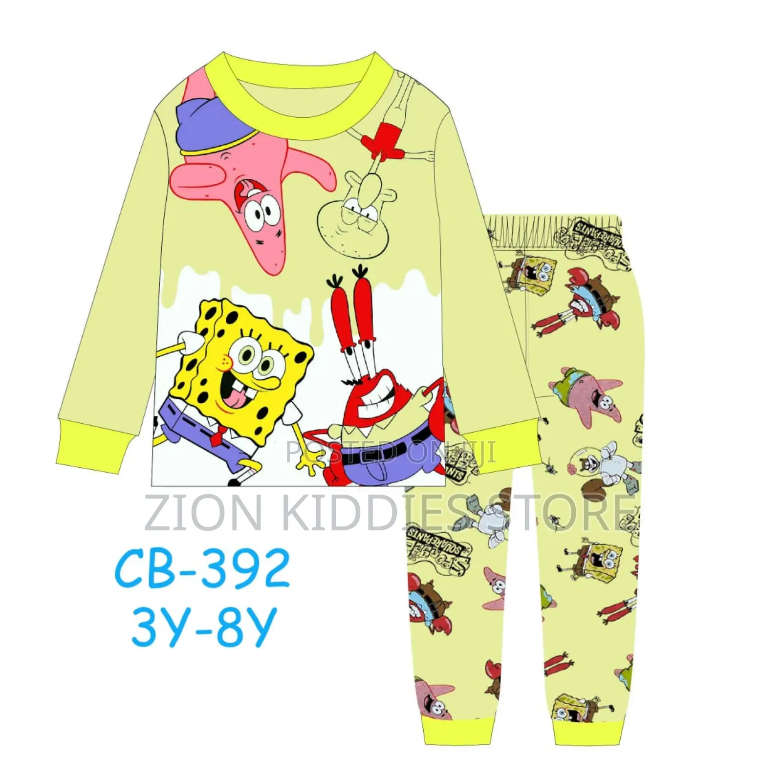 Cartoon Character Pyjamas