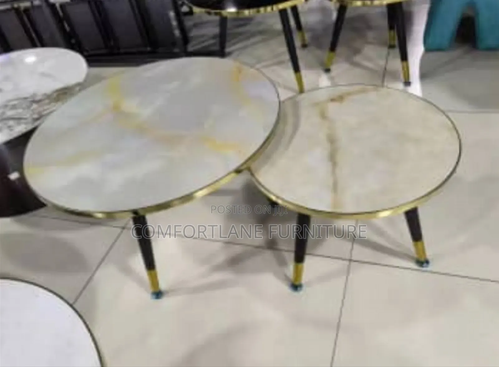 Two in One Marble Centre Table