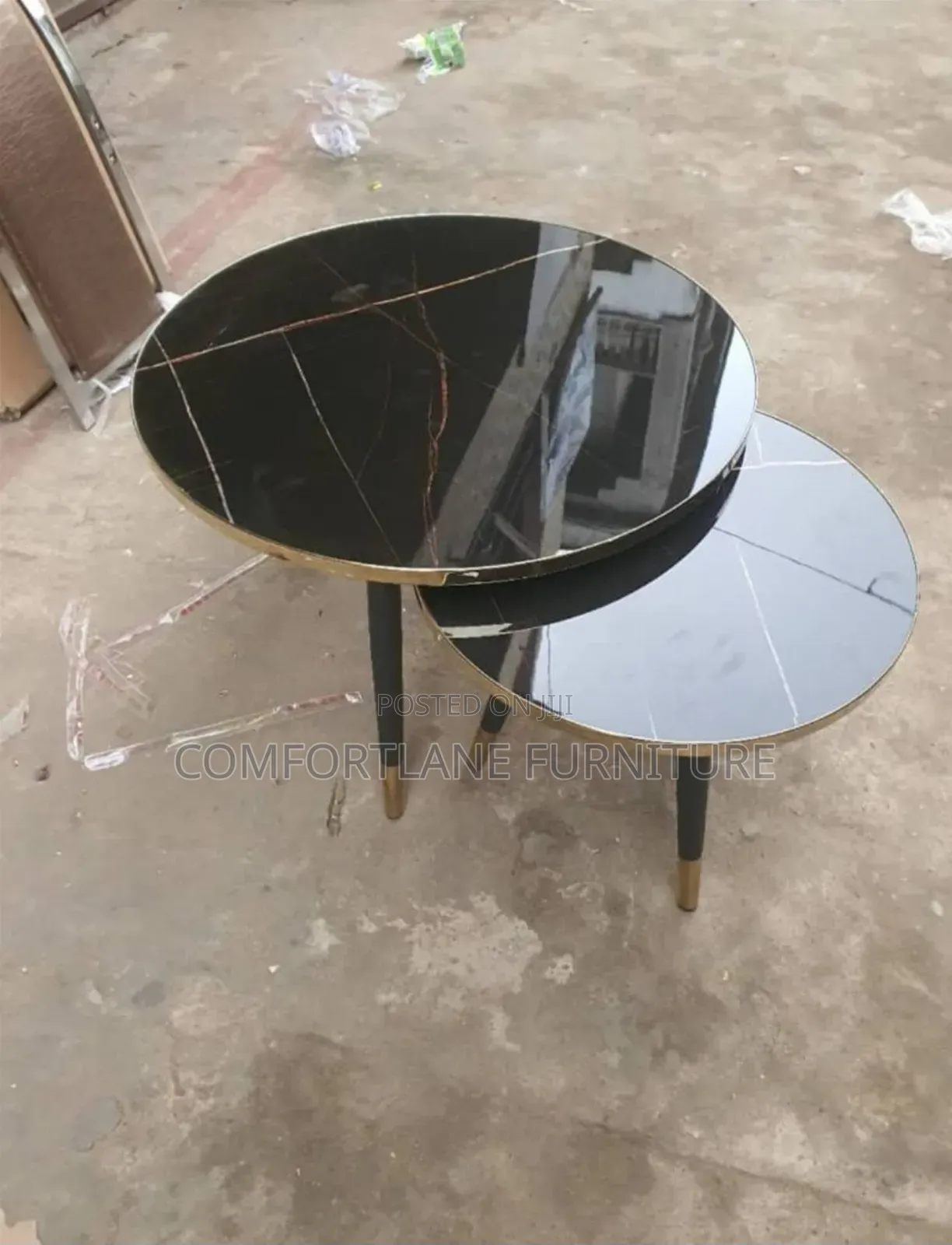 Two in One Marble Centre Table