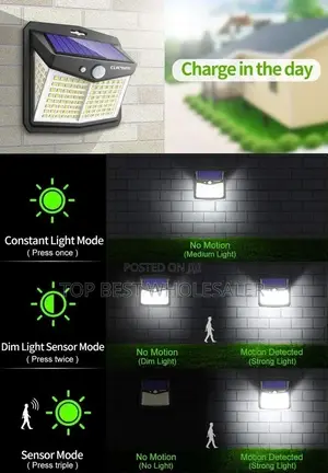Solar Power Wall Light