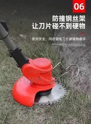 Grass Cutting Machine With 2 Powerful 98v Batteries