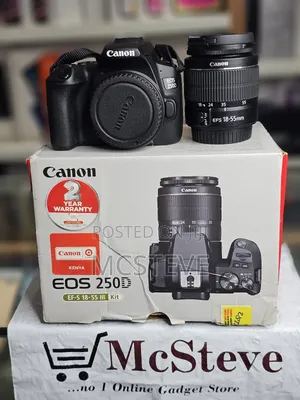 Canon EOS 250D DSLR Camera Brand New Open Box