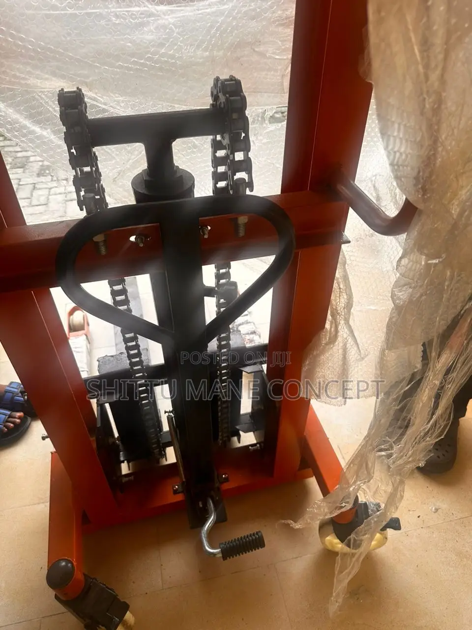 2ton Hydraulic Manual Stack Lifter