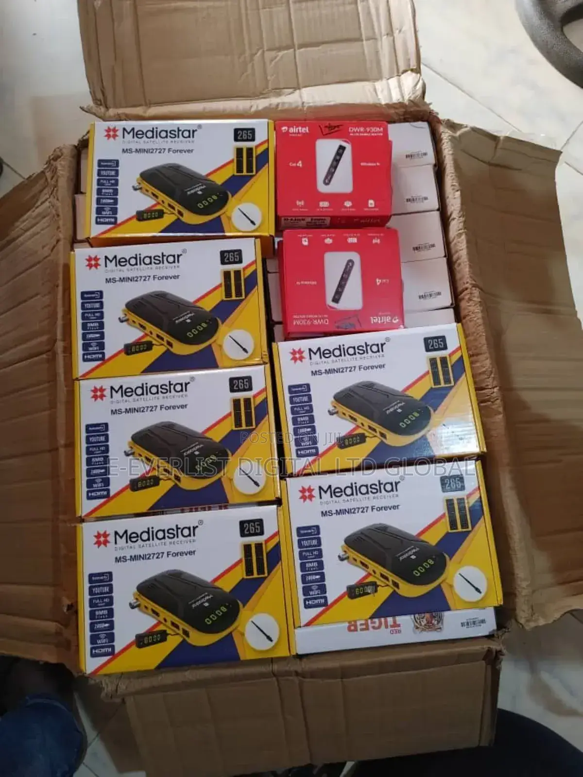Media Star Free to Air Decoder Shows All the Channels 4 Free