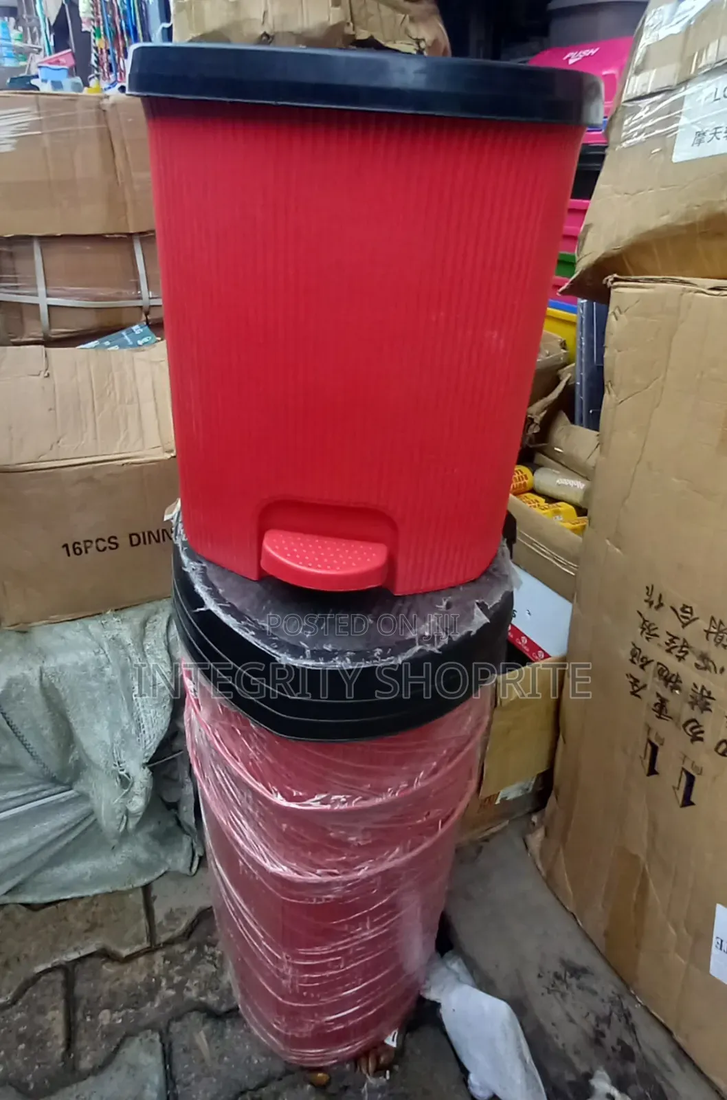 Step and Pedal Waste Bin-30litres
